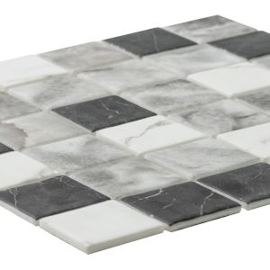 Eterna Square Shade Recycled Glass Matte Mosaic
