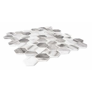 Grey Recycled Glass Matte Mosaic 3